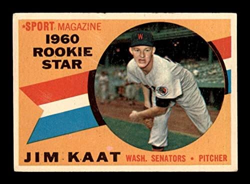 136 Jim KAAT RS RC - 1960. apps bejzbol kartice Ocjenjivane VGEX - bejzbol ploče sa autogramiranim vintage