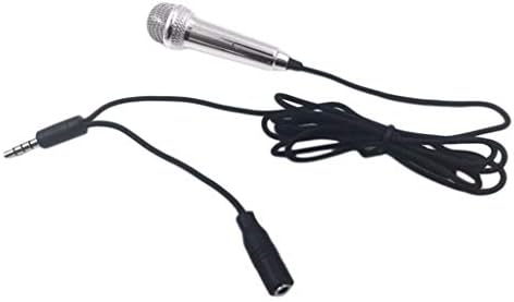 UXZDX prijenosni Mini 3.5 mm žičani mikrofon za mobilni telefon Tablet računar Laptop govor Sing Karaoke