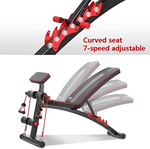 HJMCBZ Podesiva klupa Težina Početna Sit-up Fitness oprema Teretana Multifunkcionalna kondicijska stolica za ptice