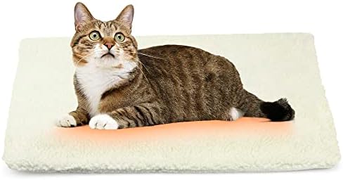 Nicrew jastuk za Samozagrijavanje za mačke i pse, konvertibilni krevet za maženje za kućne ljubimce, prošivena