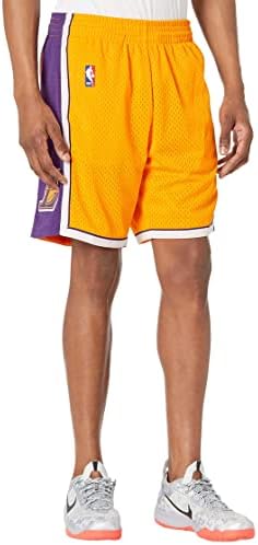 Mitchell & amp; Ness NBA Swingman Shorts Lakers 09 Light Gold XL