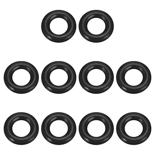 Bettomshin 10pcs nitrilni gumeni O-prstenovi, 7,8 mm od 4,2 mm ID 1,8 mm širina, metrička buna-nitrilna