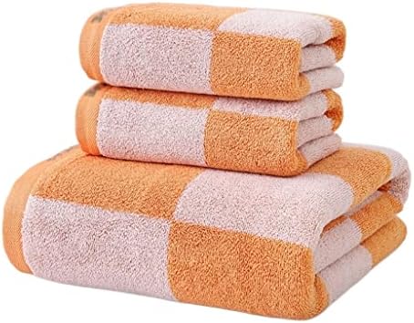 LXXSH pamučni ručnik za kupanje u boji puni debeli ručnik za kupatilo za odrasle plus ručnik meko kupatilo