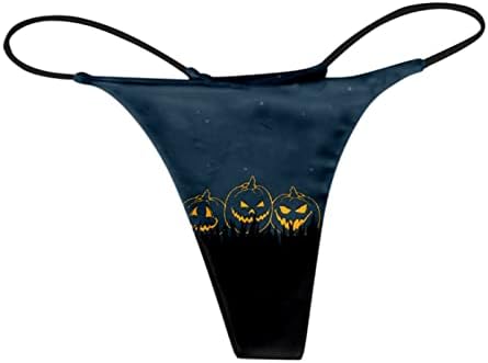 Žene Halloween Sexy Stongpants Comfort Comfort bundeve uzorak gaćice niski uspon t natrag g