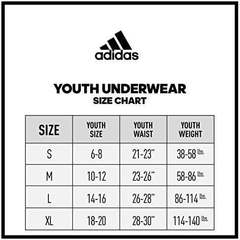 Adidas Boys ' Youth Performance grafički bokser sa 4 paketa