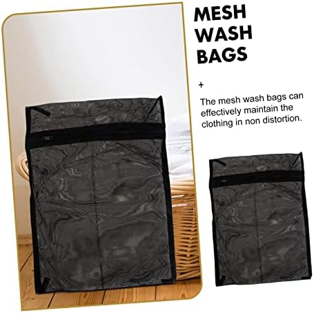 Zerodeko 6pcs torba za pranje veša mrežasti grudnjaci Crne Bralette torbe grudnjaka za mrežastu vrećicu za