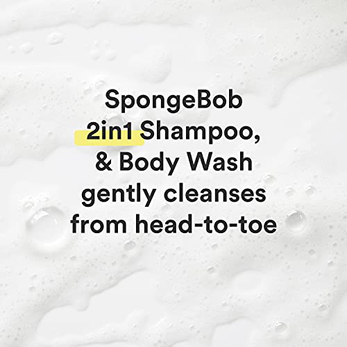 Suave Kids 2u1 šampon & sredstvo za pranje tijela za djecu Nickelodeon Spongebob dermatolog-Testirano i