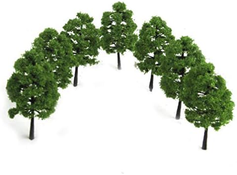 Sewroro Model Trees voz pejzaž arhitektura drveće Mini drveće za DIY zanate, model zgrade, pejzaž pejzaž 9CM 20pcs