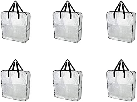 Pakovanje od 10 Extra Veliki čistim vrećica za pohranu za odjeću, Torbe za reciklažu, torbe za zaštitu vlage,