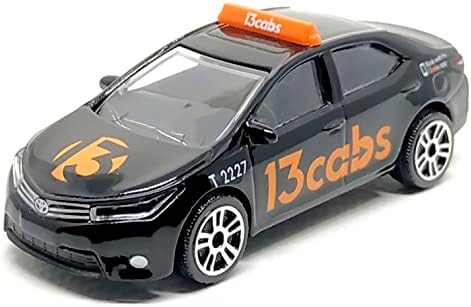 Corolla Altis model car Scale 1: 64 Australija Taxi 13 kabine-crna boja-MJ Ref 292J-nema paketa-najbolja
