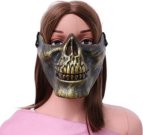 Pretyzoom 6 kom plastična lubanja maskara za zabavu Halloween lubanje maske za Halloween Skeleton