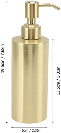 Sapun, 304 Zlatna od nehrđajućeg čelika, otporna na hrđu otpornost na hrđe kuhinjski sapun sa sapunom,
