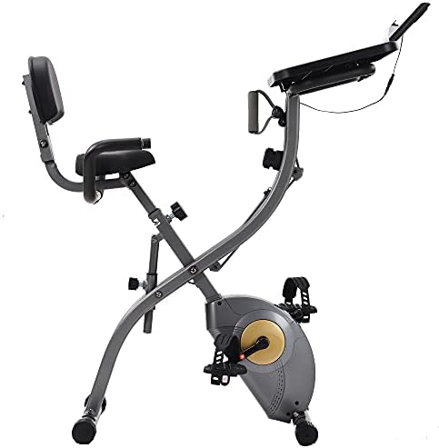 Sklopivi uspravni vježbanje Bicikl Bicikl stacionarni 8 nivoa Podesiva magnetska otpornost s trakama otpornosti