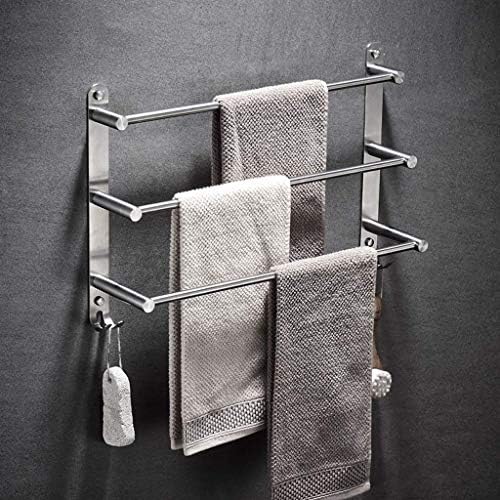 -Lepsi, ručnike, kupatilo zidni nosač ručnika sa 3-reda, brušeni ručnici, multifunkcijski nosač ručnika