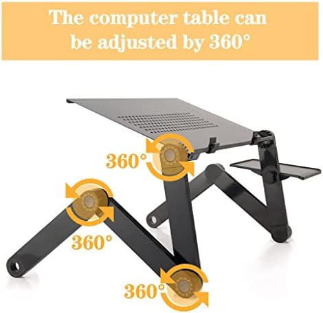 Eyhlkm Podesivi laptop stol za prijenosni štand Prijenosni aluminijum ergonomski za TV krevet kauč