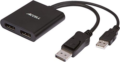 Accell USB-C CDMI razdjelnik - HDMI 1.4 Multi-Stream Transport Cub - 1x USB Type-C priključak,