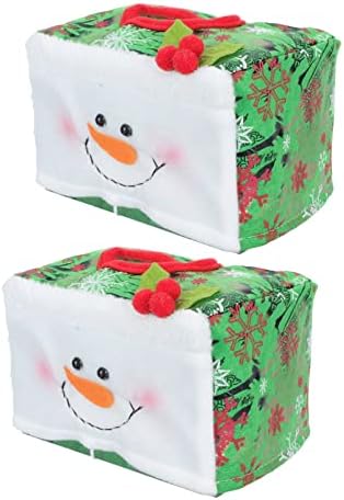 ALIPIS kutije Papir Xmas Center Decor torbe za platnu dizajn Kupatilo Kupatilo Automobili Zimska kuhinja Tkanini
