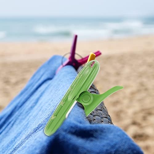 Kabilock plaže ručnici 1pc Bazen Linije u obliku plastične kopče, postrojenje za kućni odjeća ukrasna čarapa višenamjenska vješalica za učvršćivanje na plaži, ručnik kopče za pričvršćivanje ananasa