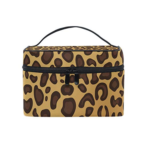Prijenosni leopard uzorak travela kozmetička torba za šminku za šminku Organizator TUSA SELJA TOAL TORAČA SA VELIKIM KAPACITETOM ZA KOZMETICU MAKE ALATI