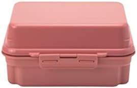 Kutija za ručak IPPINKA ledena lida - 2 sloja - 300 ml + 295 ml - izrađen u Japanu - ružičasta