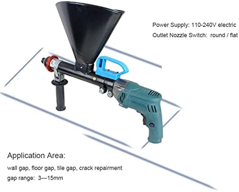Propedni pijesak Blaster Gun Kit cement punjenje pištolj za čišćenje električne gap za izgradnju punila
