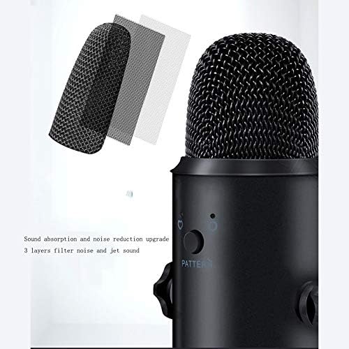 Xdchlk USB mikrofon PC kondenzator mikrofon vokal snimanje Studio mikrofon za Video ćaskanje igra Podcast