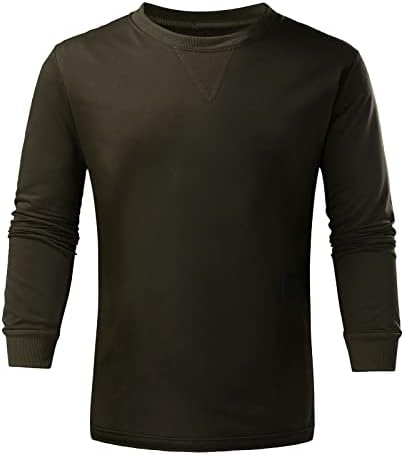 Košulje za menlong rukav koji trče aktivna majica Big Boys Fleece Hoodie jakna