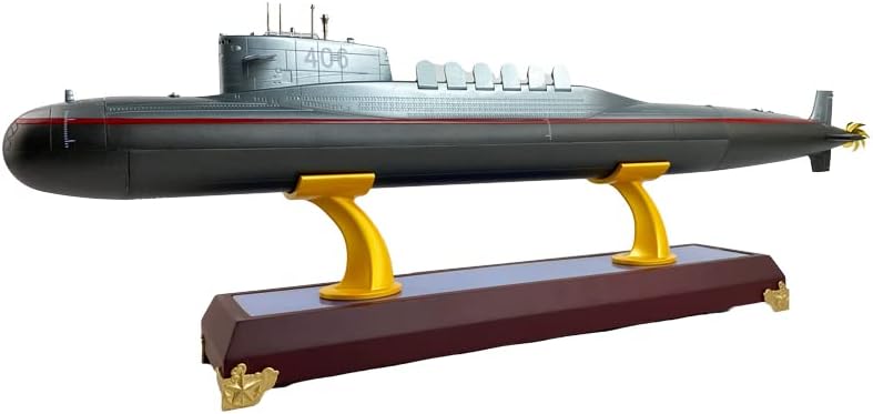 1/200 kineska mornarica SSBN 406 tip 092 klasa Xia nuklearna balistička raketa podmornica Cutaway Diecast Model