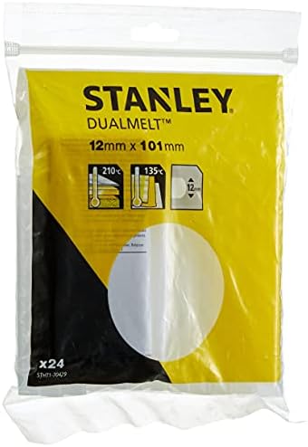 Stanley STHT1-70429 12 x 101 mm vruće ljepilo za ljepilo - bistri
