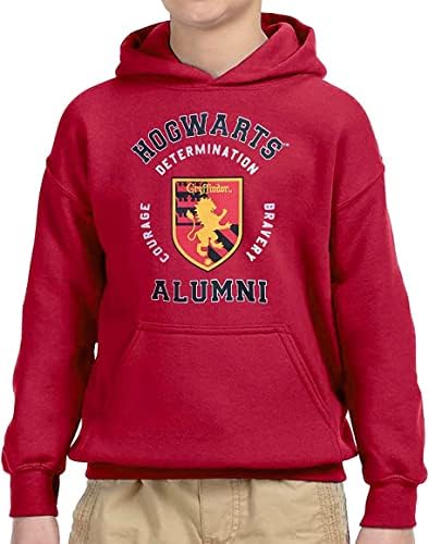 Harry Potter Hogwarts School of Witchcraft and Wizardry House Crest Alumni Hoodie za mlade