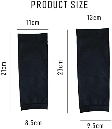 N / A 1 par reljefnih nogu kompresijski kalf rukavice čarape elastične noge potporne noge shin