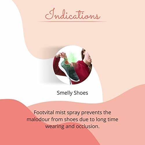Foot Vital Mist Spray-100ml / eliminiše miris obuće/pruža efekat hlađenja / obogaćen uljem peperminta