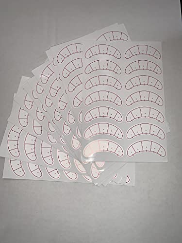 Naljepnice za mapiranje trake 70 parovi 1 pakovanje pod očima za pozicioniranje očiju naljepnice za pojedinačne ekstenze Proširenja Izolacija Samoljepljivi papir zakrpe Profesionalne zalihe Alati Sensullaallah.
