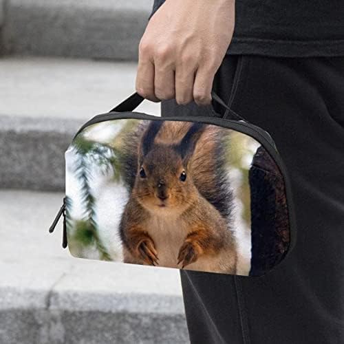 Torbica za nošenje putna torbica torba USB kabl Organizator džepni dodatak Zipper novčanik, životinja Photo