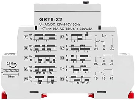 PIKIS Grt8-X digitalni displej multifunkcionalni tajmer relej 16a sa 20 funkcija izbora AC DC 12V 24V 220V 230V