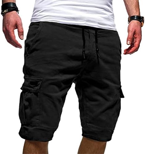 Muške Casual kratke hlače s više džepova elastični struk opušteni teretni šorc labavi lagani šorc na otvorenom