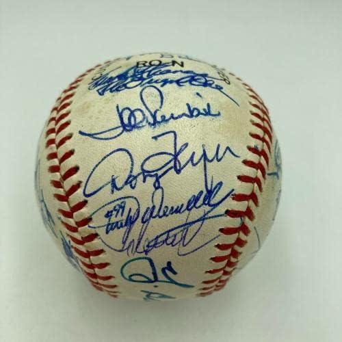 New York Mets - 1980-ih, Mets Legende Multi potpisan bejzbol Yogi Berra Tug McGraw - AUTOGREMENA