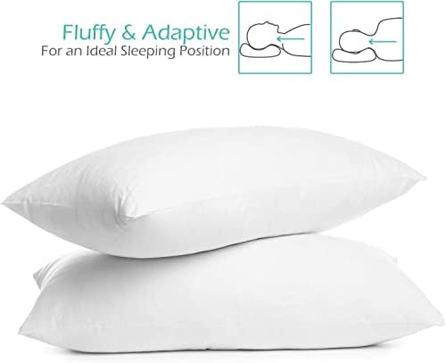 Nestl jastuk za malu djecu - pakovanje od 2 jastuka za bebe za spavanje-Dječiji jastuk od organskog