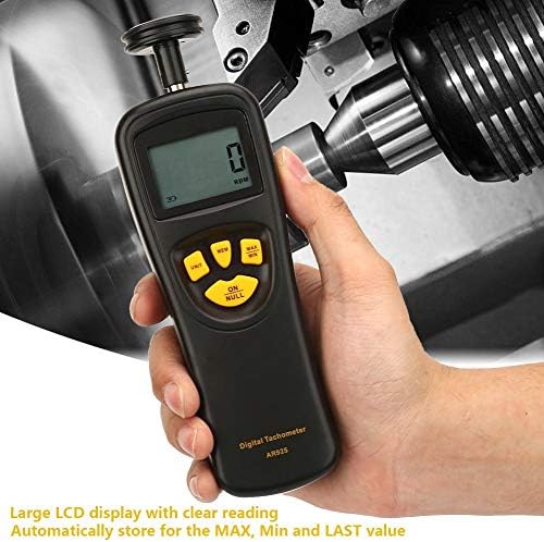 Smart senzor Digitalni tahometar kontakt motor tahometar RPM mjerač mjerača Tach Brzinomjer 0.5~19999rpm AR925