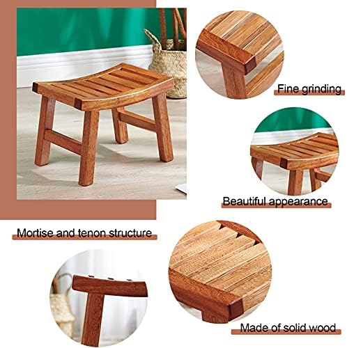 Jednostavna stolica, tuš / kupatilo drveni tuš sjedalica za stolicu Vodootporna spa kupajući stolica