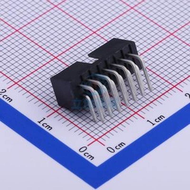 Nagib 2mm14P, dvoredni konektor od žice do Ploče umetak-muški Pin zaglavlja 0,079 2,00 mm mesing 1-1734493-4
