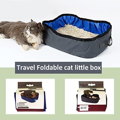 Dhdm prijenosni Pansioni za mačke Vanjska putna kutija za mačke sklopiva posuda za mačke Oxford