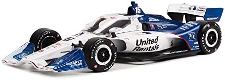 INDYCAR Greenlight 11154 2022 NTT serija - #15 Graham Rahal / Rahal Letterman Lanigan Racing, United Rentals 1: 18 skala Indy 500