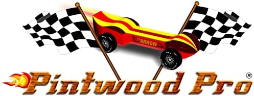 Pintwood Pro osnovni Derby komplet za automobile sa službenim točkovima, službenim osovinama i unaprijed