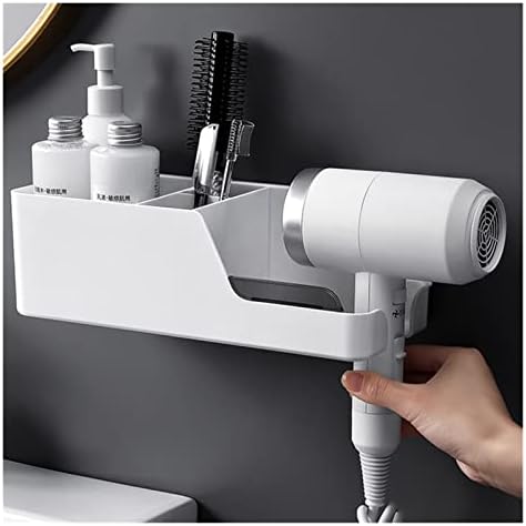 Držač za odlaganje tuševa Jednostavni nosač zidova bez udarca kućica kupatilo za sušenje kose