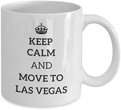 Budite mirni i pređite na Las Vegas čaj za čaj za čajnik Traveler Coworker Friend Poklon Nevada