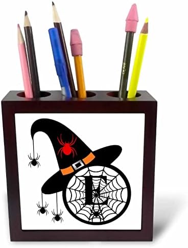 3drose Monogram E pauci i držači olovki za vještice za Noć vještica