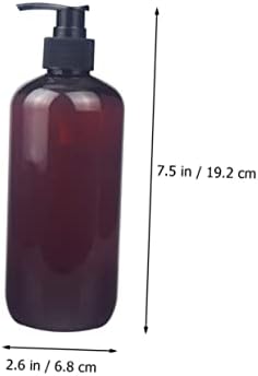 Homoyoyo 10pcs Stiezets boce za pranje ručnog pranja Clear Container pumpa Emulzijska boca Clear