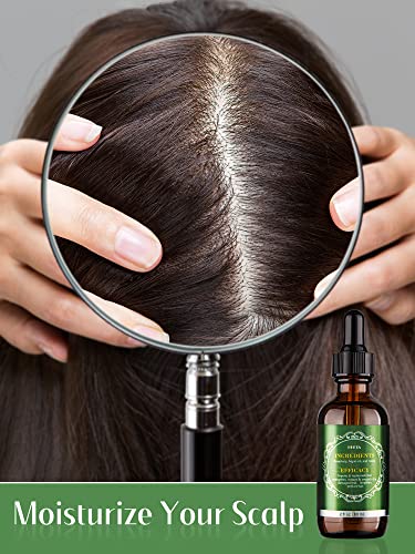 Heeta 2pcs masažer šampon za kosu i 2pcs esencijalna argana ulja 2oz set, vodootporna kosa za kosu za uklanjanje peruti, organskog ruzmaričkog ulja za mokro suhe dan za suhe kose