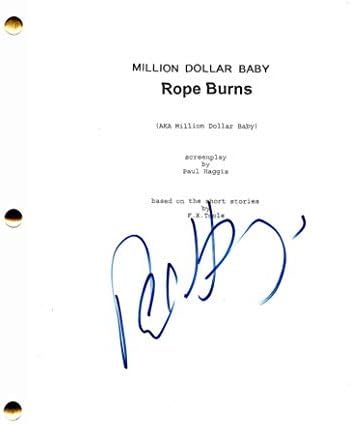 Paul Haggis potpisan autogram - milion dolara za bebe filmova - Morgan Freeman, Hilary Swank, Clint